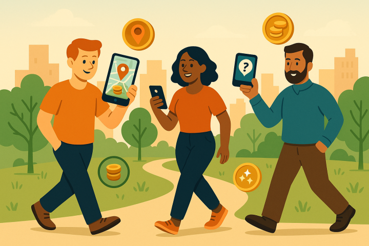 Wandel app voor meer beweging en plezier Wandel app voor meer beweging en plezier